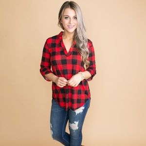 NWOT | Eleven Oaks Boutique | Buffalo Plaid Tunic